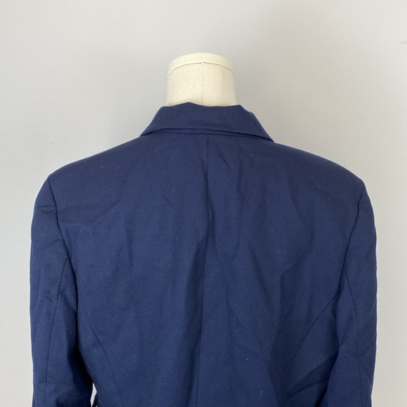Pendleton 100% Virgin Wool Blazer in Navy - Picture 10 of 15
